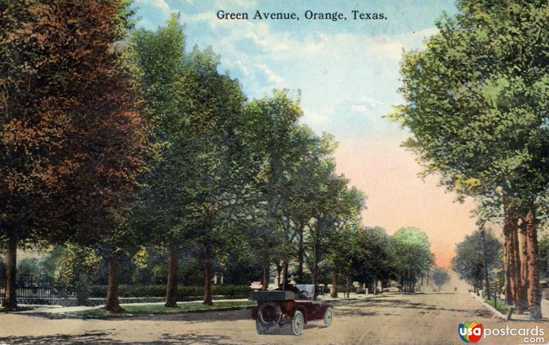 Pictures of Orange, Texas: Green Avenue
