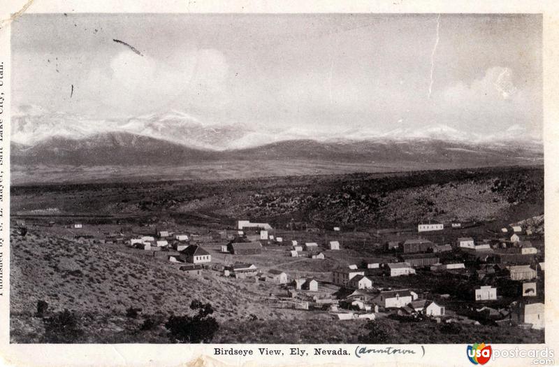 Pictures of Ely, Nevada: Birdseye View