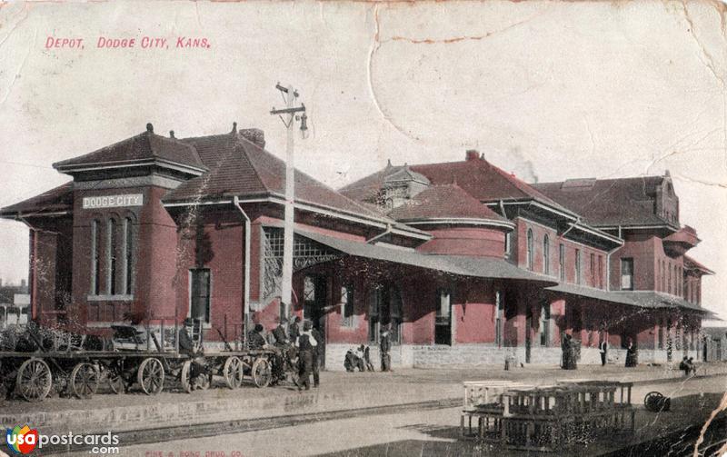 Pictures of Dodge City, Kansas: Depot