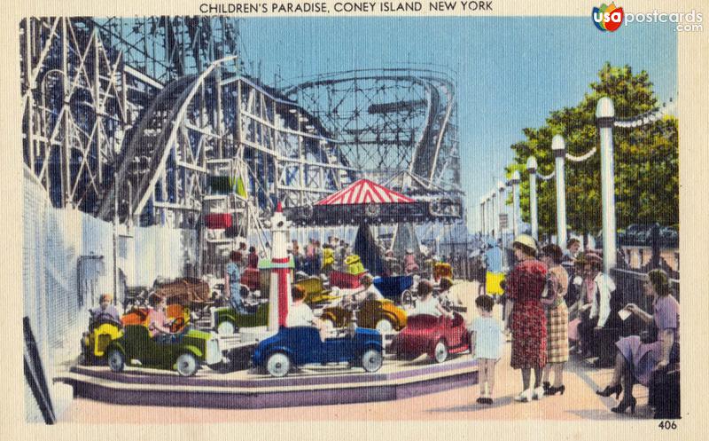 Pictures of Coney Island, New York: Children´s Paradise