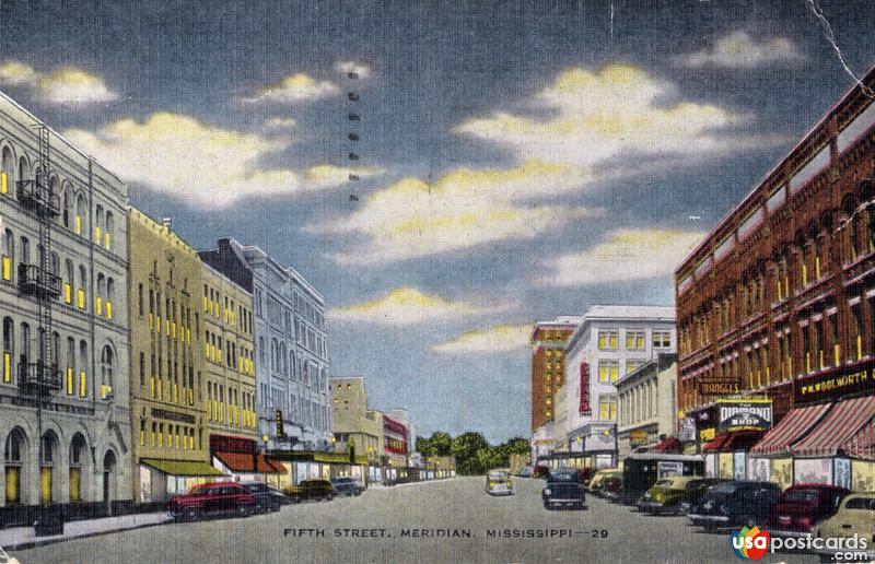 Pictures of Meridian, Mississippi: Fifth Street