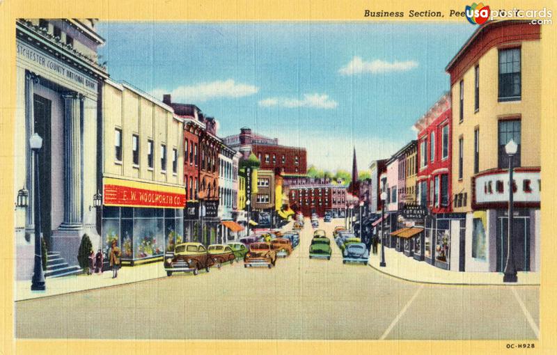 Pictures of Peekskill, New York: Business Section