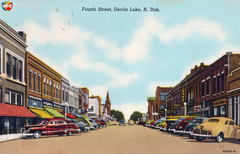 Pictures of Devils Lake, North Dakota: Fourth Street
