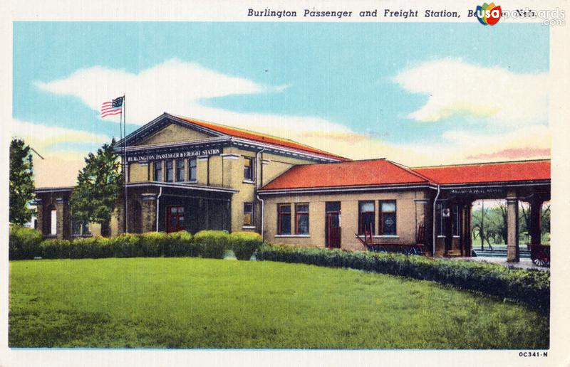 Pictures of Beatrice, Nebraska: Burlington Passenger and Freight Station