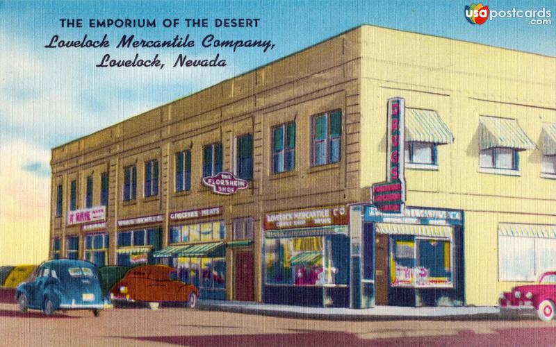 Pictures of Lovelock, Nevada: The Emporium of the Desert, Lovelock Mercantile Company