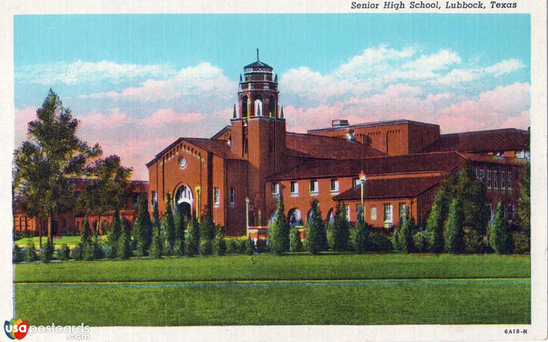 Pictures of Lubbock, Texas: Senior High School