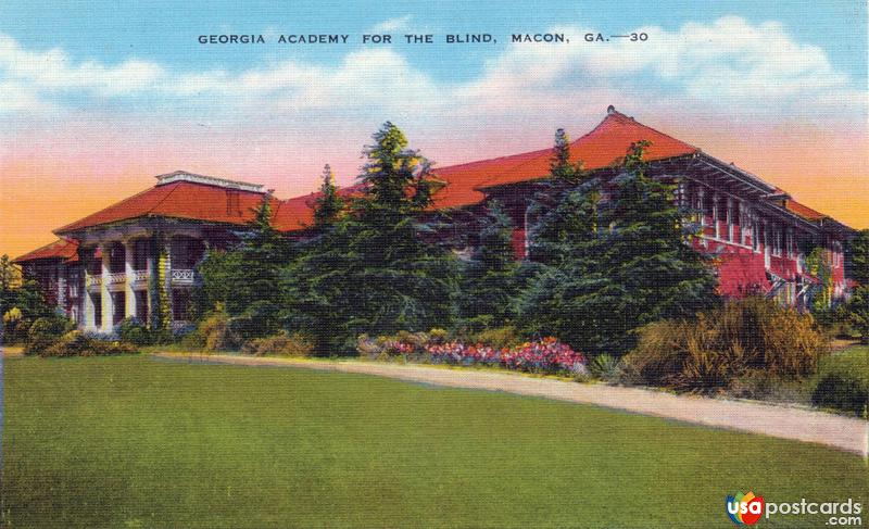 Pictures of Macon, Georgia: Georgia Academy for the Blind