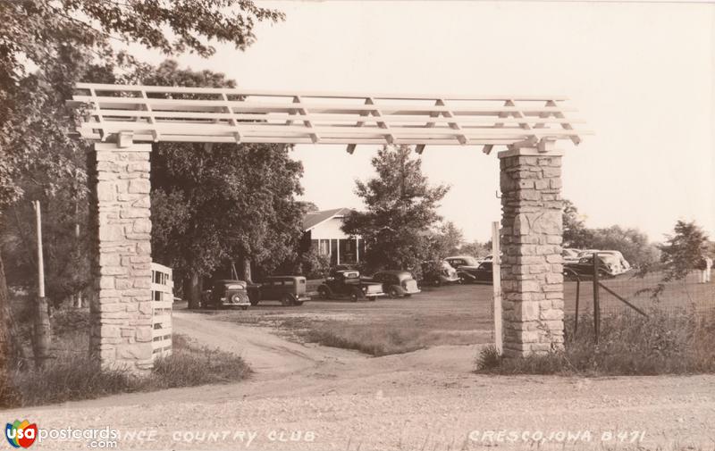 Pictures of Cresco, Iowa: Entrance Country Club
