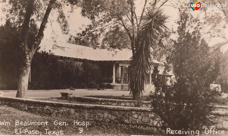 Pictures of El Paso, Texas: Wm Beaumont. General Hospital