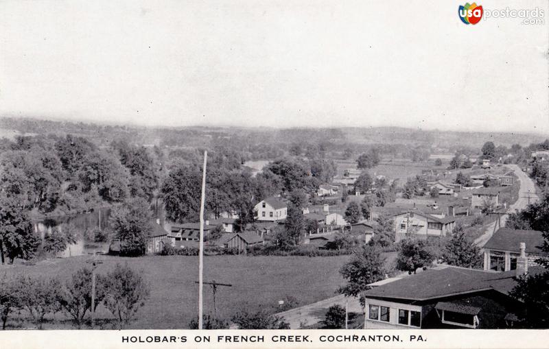 Pictures of Cochranton, Pennsylvania: Holobar´s on French Creek