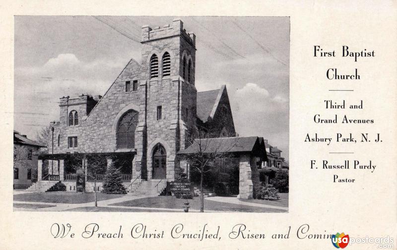 Pictures of Asbury Park, New Jersey: First Baptist Church