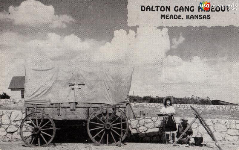 Pictures of Meade, Kansas: Dalton Gand Hideout