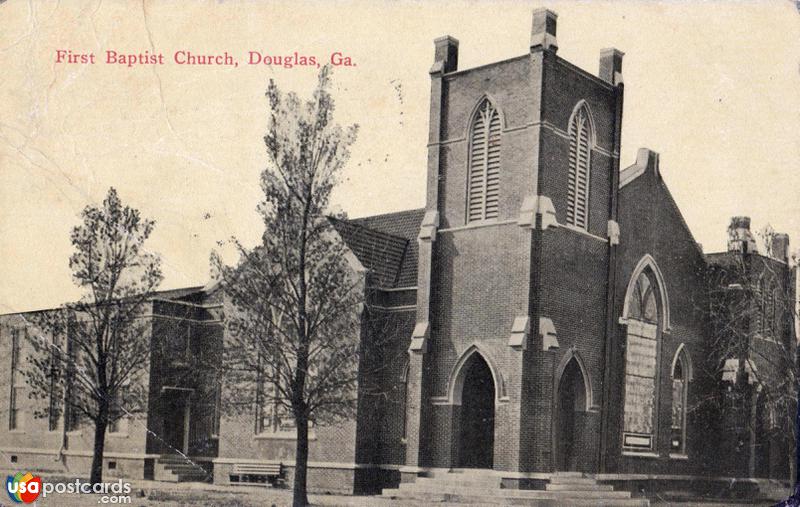 Pictures of Douglas, Georgia: First Baptist Church