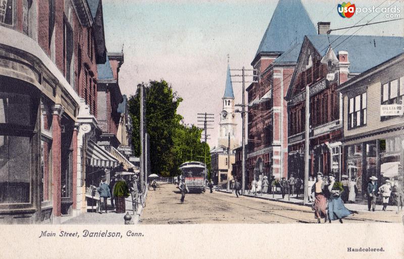 Pictures of Danielson, Connecticut: Main Street