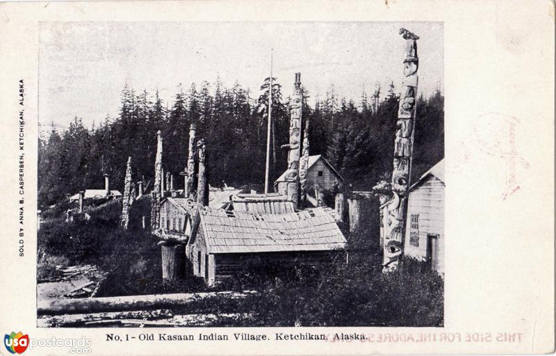 Pictures of Ketchikan, Alaska: Old Kasaan Indian Village