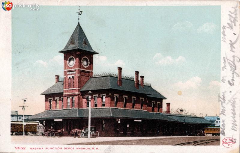 Pictures of Nashua, New Hampshire: Nashua Junction Depot