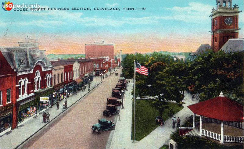 Pictures of Cleveland, Tennessee: Ocoee Street Business Section