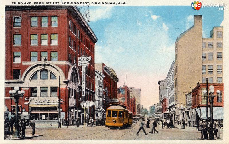 Pictures of Birmingham, Iowa: Third Ave. From 18th. St. Looking East