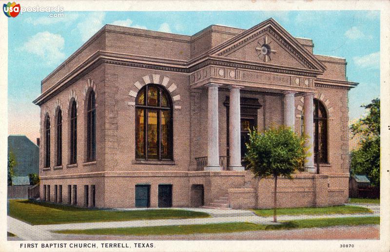 Pictures of Terrell, Texas: First Baptist Church