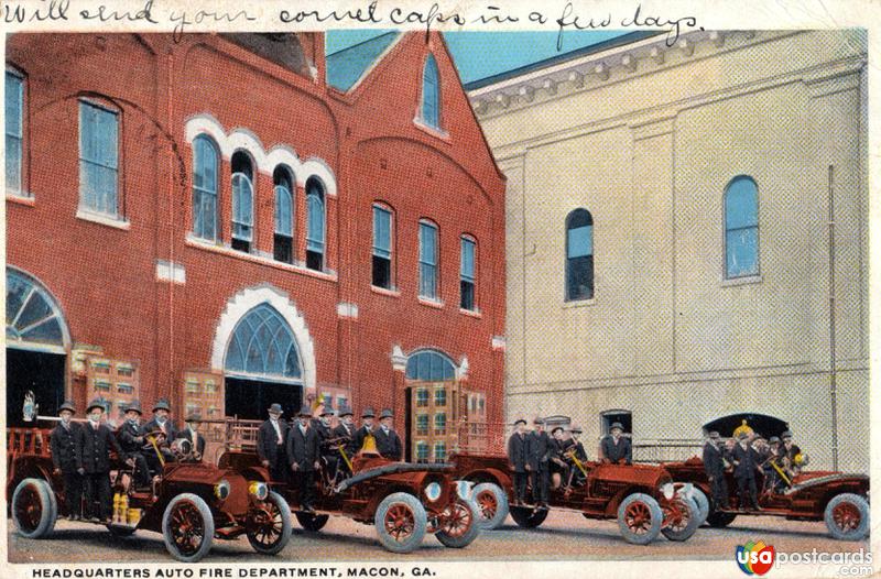 Pictures of Macon, Georgia: Headquarters Auto Fire Department