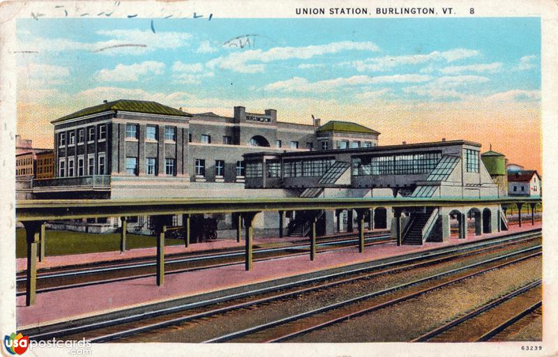 Pictures of Burlington, Vermont: Union Station