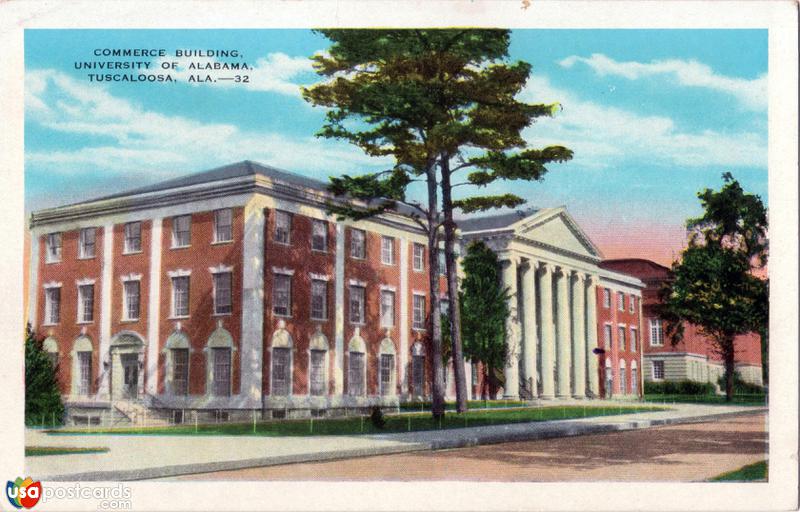 Pictures of Tuscaloosa, Alabama: Commerce Building, University of Alabama