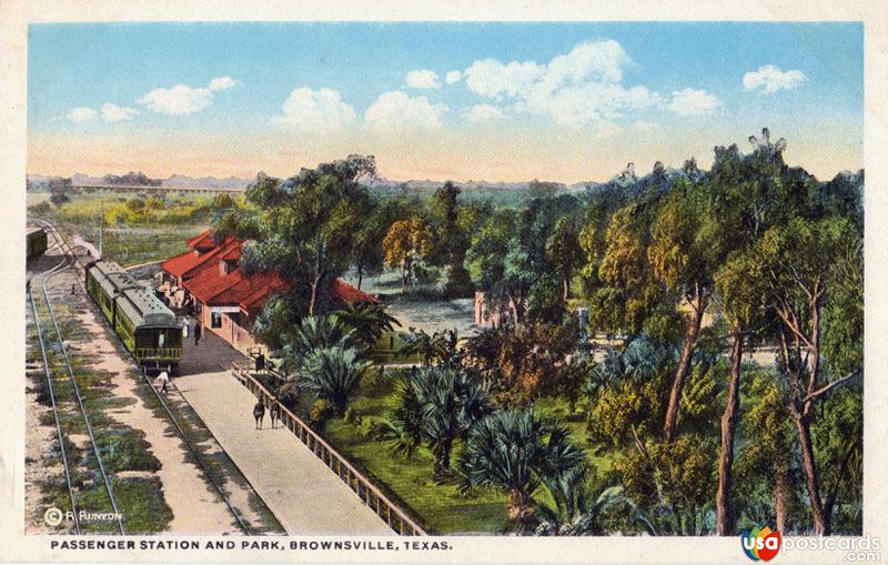 Pictures of Brownsville, Texas: Passenger Station and Park