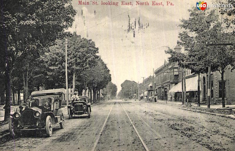 Pictures of North East, Pennsylvania: Main St. looking East