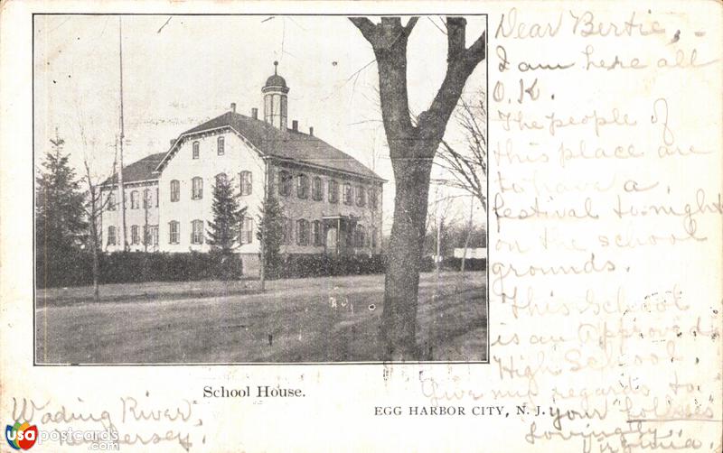 Pictures of Egg Harbor City, New Jersey: School House