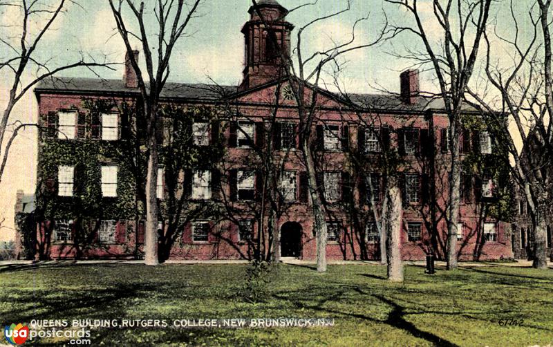Pictures of New Brunswick, New Jersey: Queens Building, Rutgers College