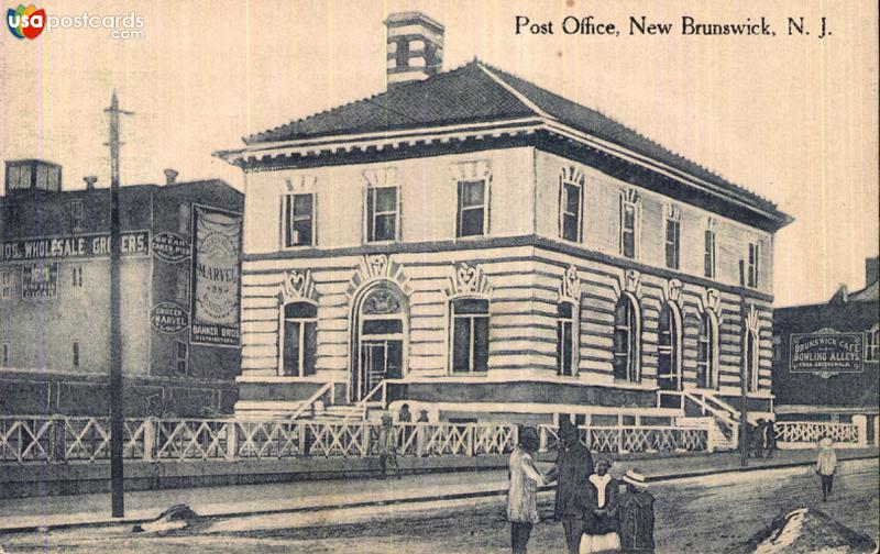 Pictures of New Brunswick, New Jersey: Post Office