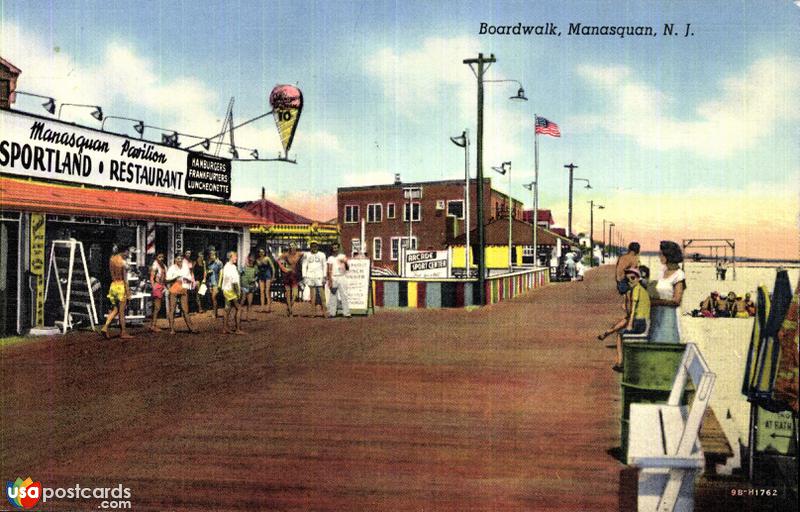 Pictures of Manasquan, New Jersey: Boardwalk