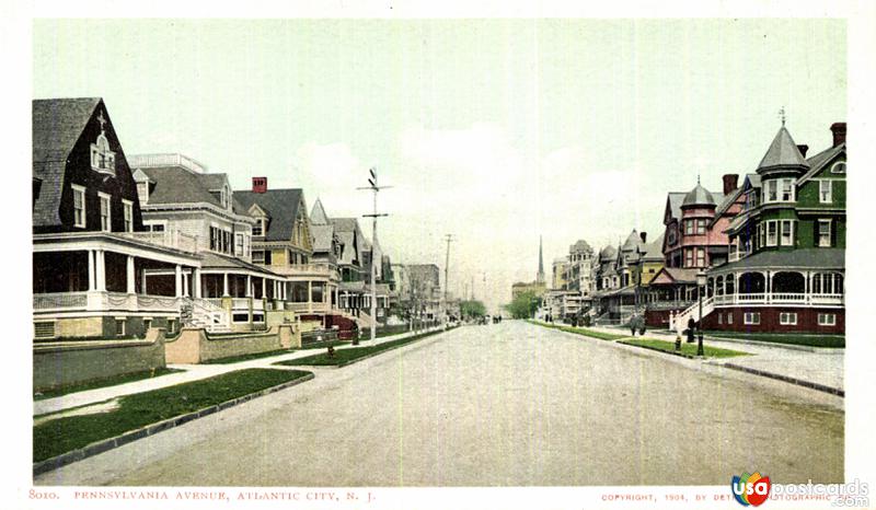 Pictures of Atlantic City, New Jersey: Pennsylvania Avenue