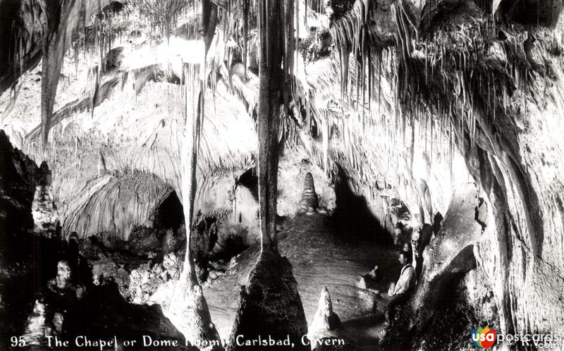Pictures of Carlsbad, New Mexico: Carlsbad Caverns: Dome Room