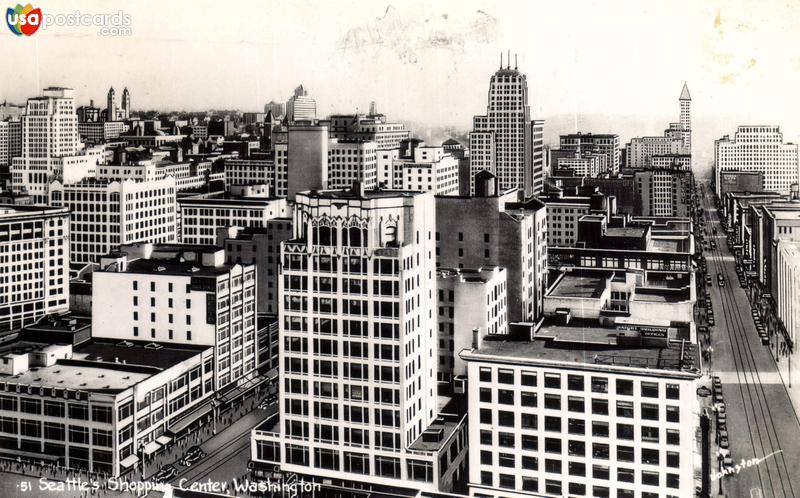 Pictures of Seattle, Washington: Shopping District