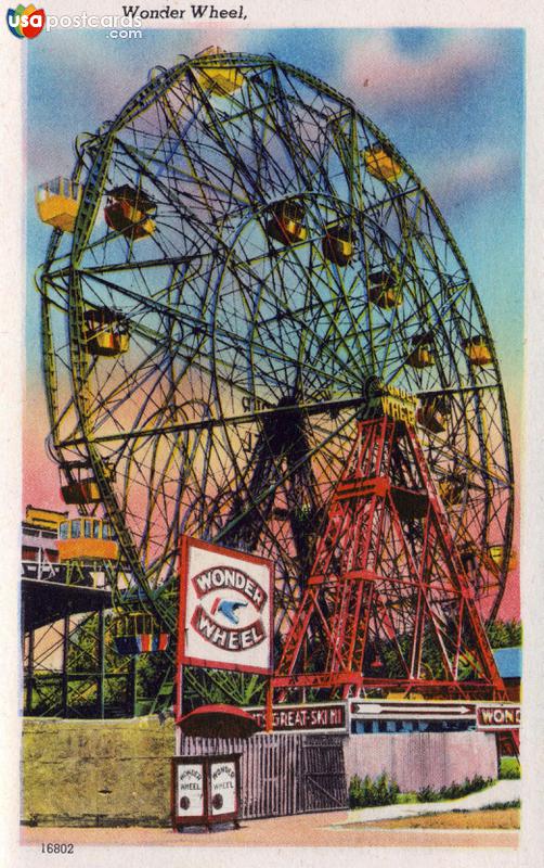 Pictures of Coney Island, New York: Wonder Wheel