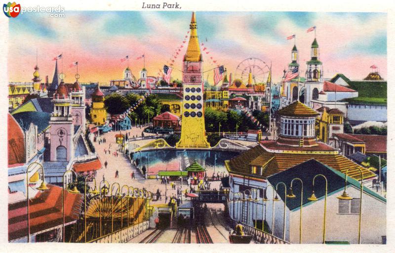 Pictures of Coney Island, New York: Luna Park