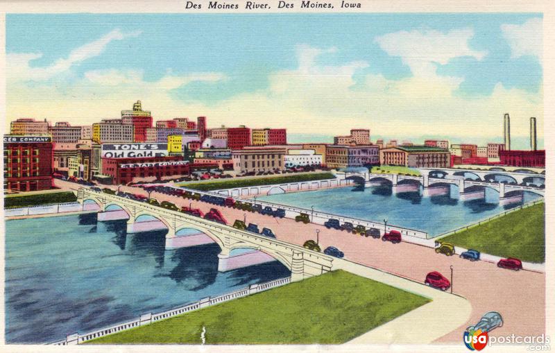 Pictures of Des Moines, Iowa: Des Moines River