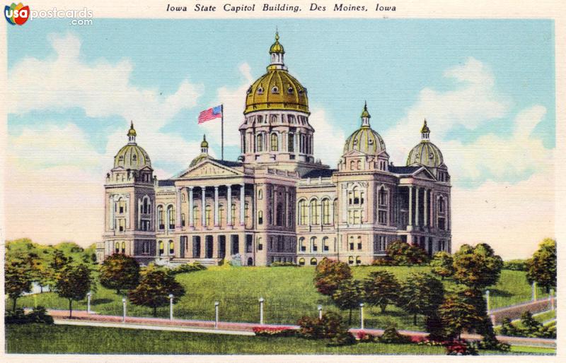 Pictures of Des Moines, Iowa: Iowa State Capitol Building