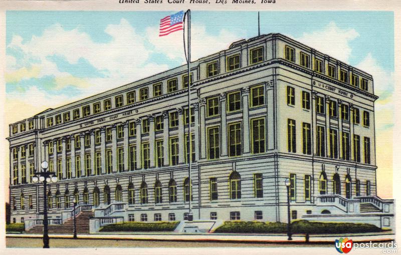 Pictures of Des Moines, Iowa: United States Court House