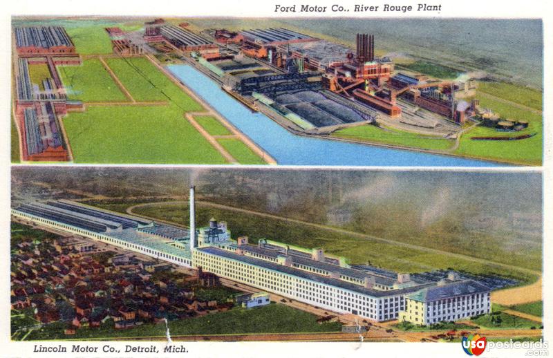 Pictures of Detroit, Michigan: Ford Motor Co. River Rouge Plant / Lincoln Motor Co.