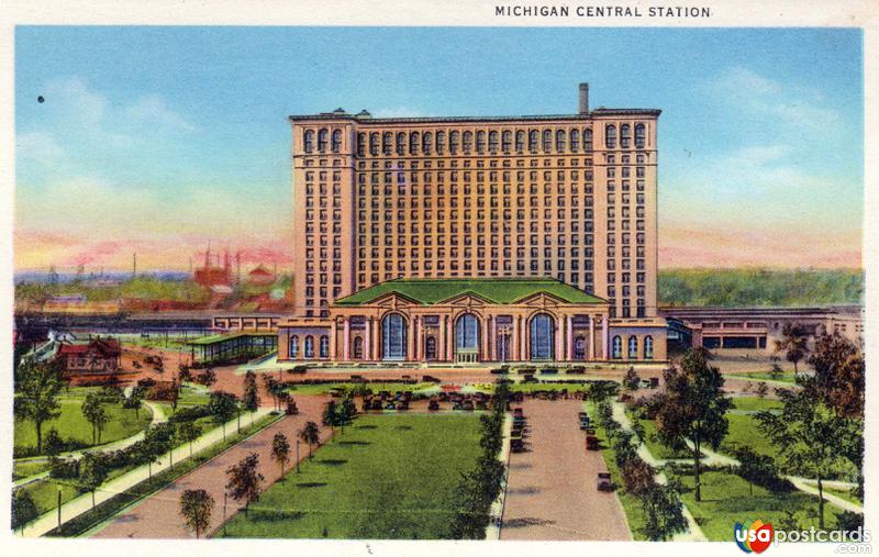 Pictures of Detroit, Michigan: Michigan Central Station