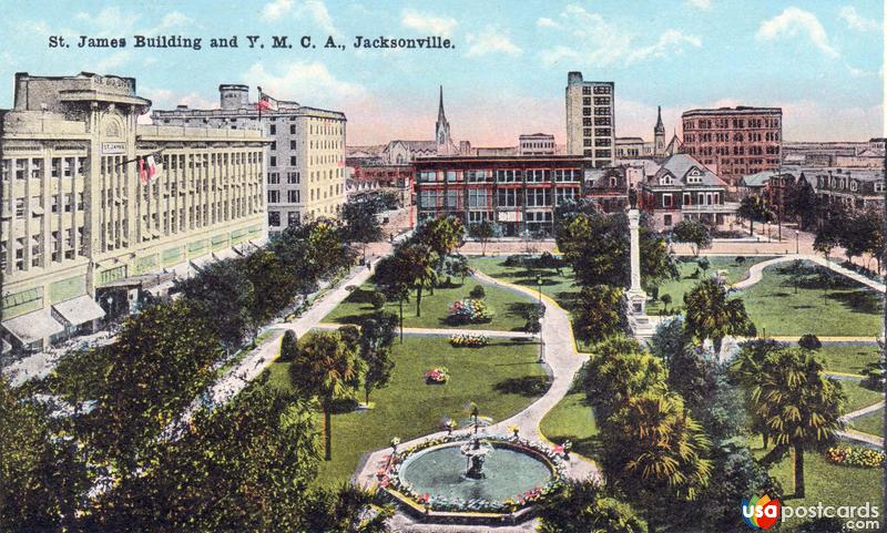 Pictures of Jacksonville, Florida: St. James Building and Y.M.C.A.
