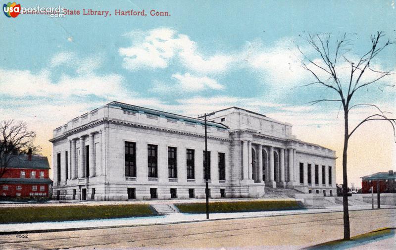 Pictures of Hartford, Connecticut: Connecticut State Library