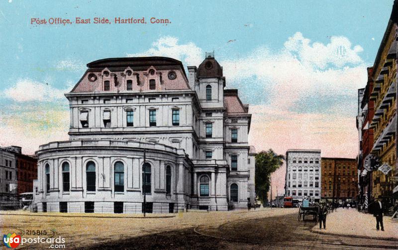 Pictures of Hartford, Connecticut: Post Office, East Side