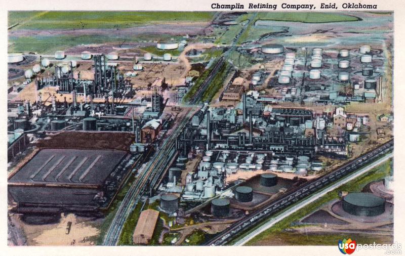 Pictures of Enid, Oklahoma: Champlin Refining Company