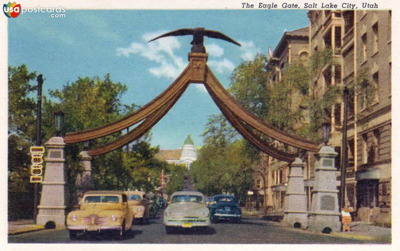 Pictures of Salt Lake City, Utah: The Eagle Gate