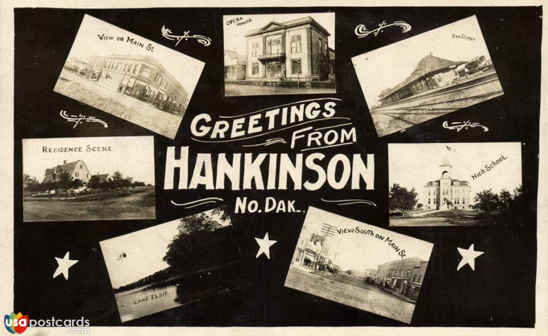 Pictures of Hankinson, North Dakota: Various views from Hankinson