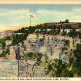 El Tovar Hotel on The Rim. Grand Canyon National Park