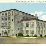 Municipal Building. Fire Station and City Hall